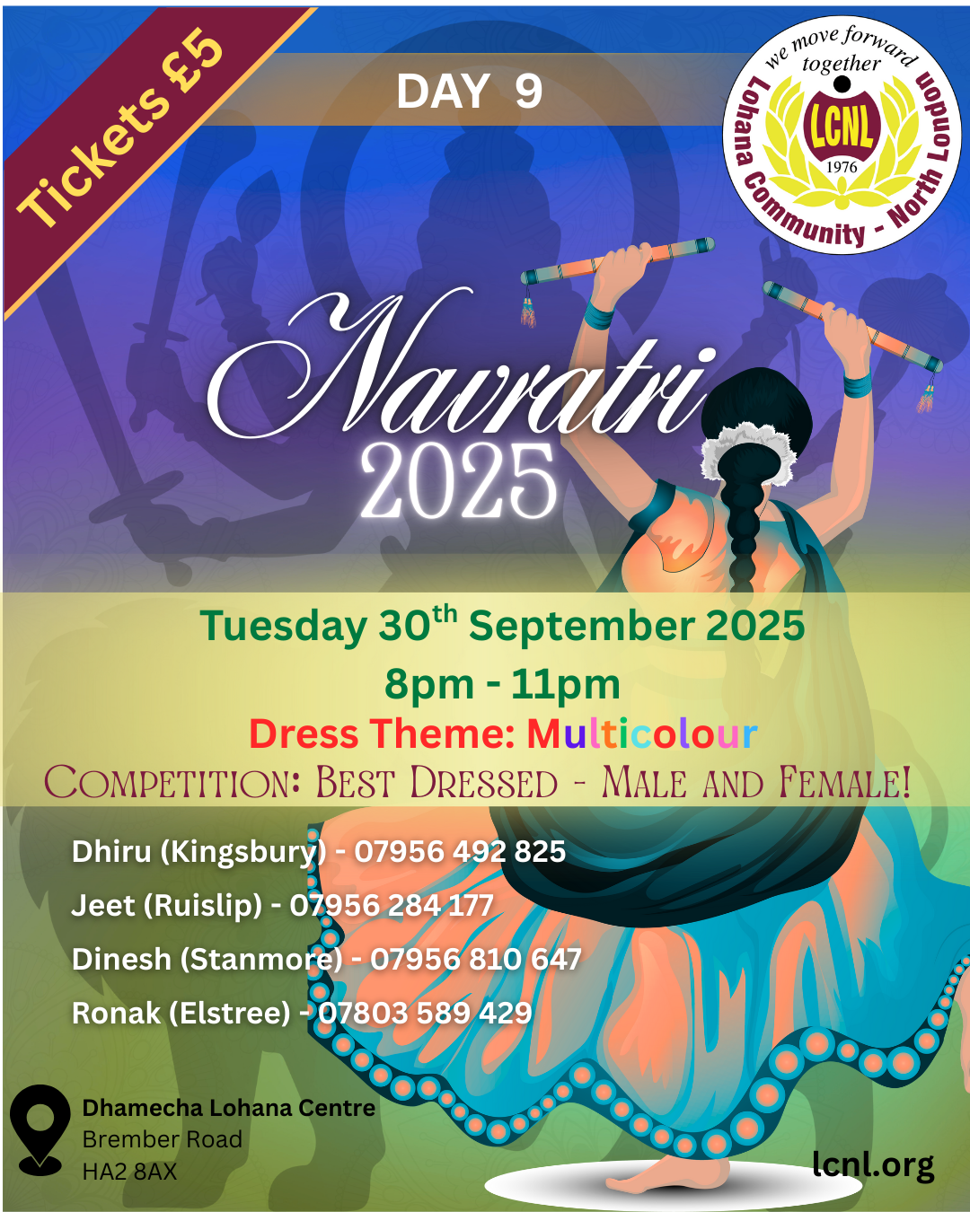 Colourful Navratri 2025