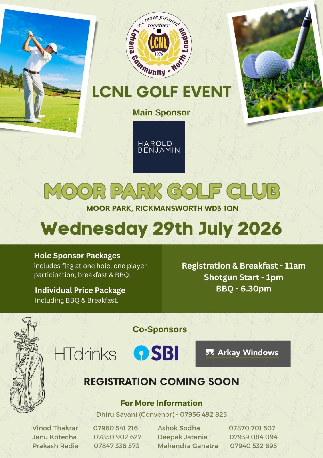 LCNL Golf Event 2026