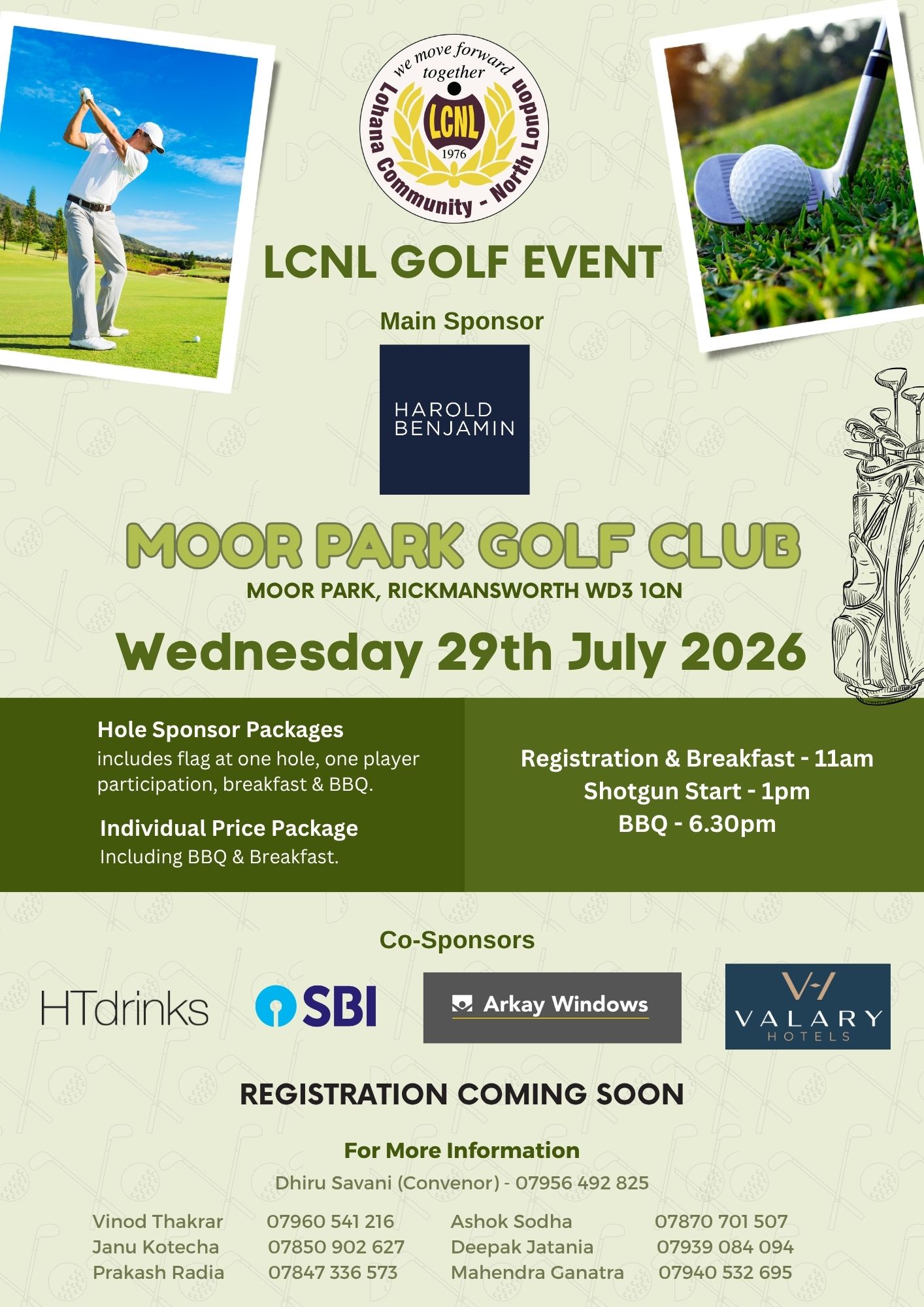 LCNL Golf Event 2026